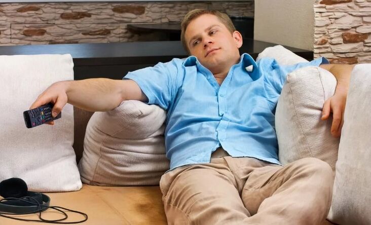 Mazkustīgs dzīvesveids ir prostatīta cēlonis