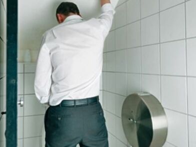 Bieža vēlme urinēt vīriešiem ar prostatītu